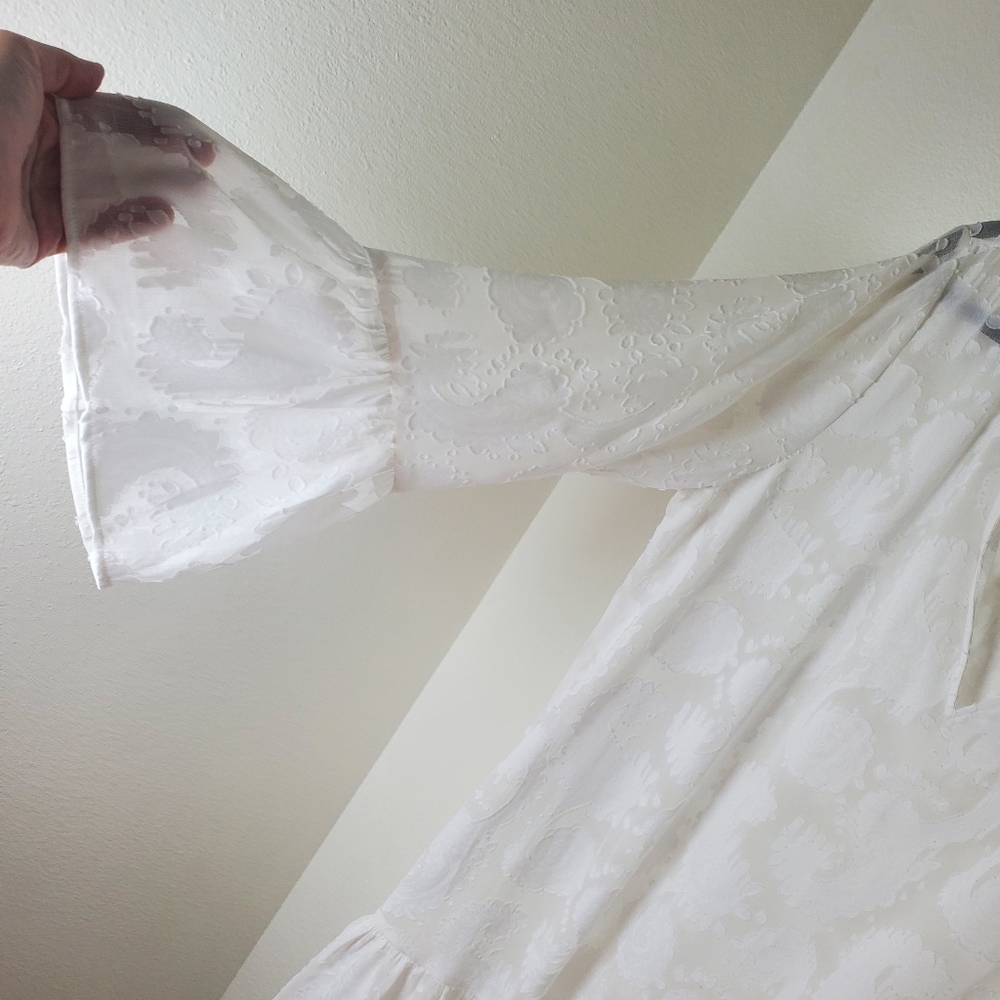 Lilly Pulitzer White Sheer Lace Swim Coverup - Picture 6 of 13